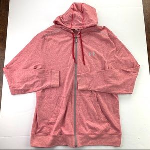 Under armour thin zip up hoodie